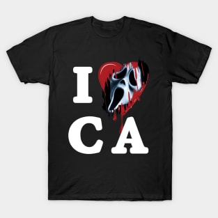 I Love California, Scream T-Shirt